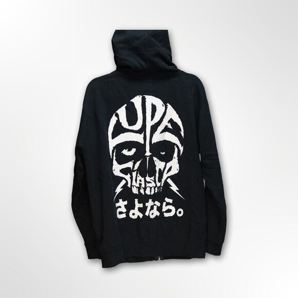 Lupe Fiasco 2010 'The Cool' Tour Black Zipper Hoodie - Rare - Picture 7 of 11